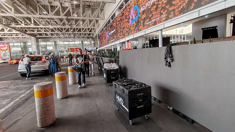 AICM Aeropuerto Recorrido previo al Mundial